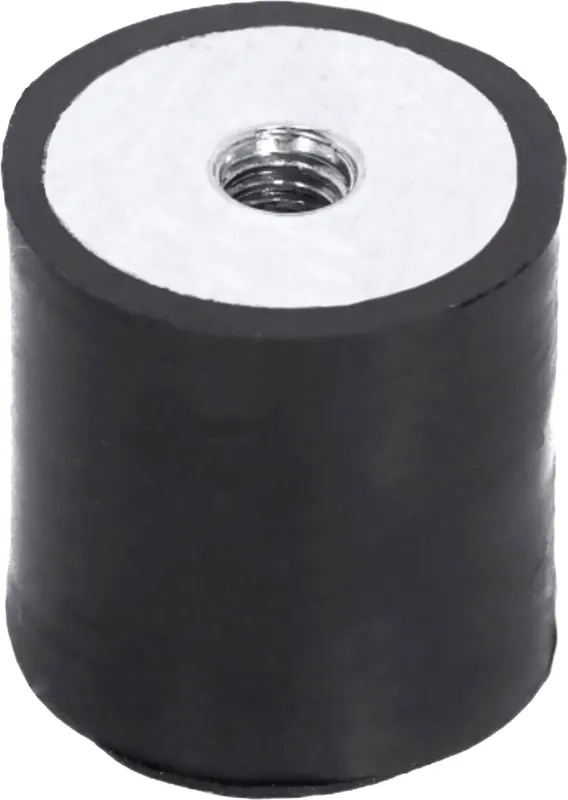 Profi-Qualität - Adam Hall Hardware 87721 - Schwingmetallpuffer rund, mittel