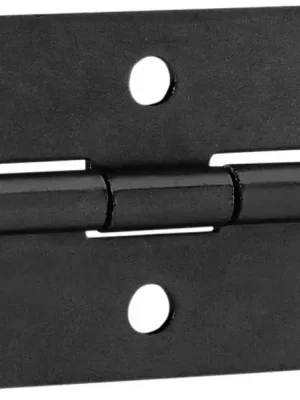 Sehr beliebt | Adam Hall Hardware 2602 BLK - 70 mm Scharnierstück galvanisiert, schwarz