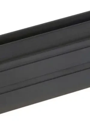 Adam Hall Hardware 6102 BLK - Aluminium-Hybrid-Schließprofil schwarz für 7 mm Material | Preiswert