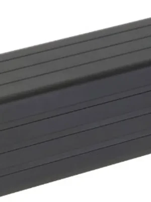 Adam Hall Hardware 6105 BLK - Aluminium-Kantenschutz schwarz 30 x 30 mm | Bestpreis