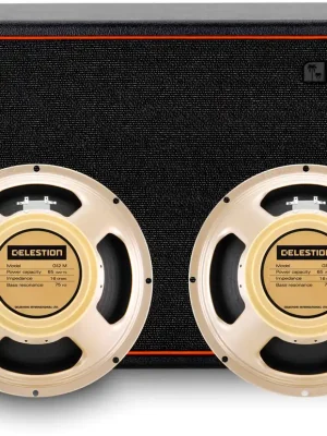Palmer CAB 212 BX CRM - Gitarren Lautsprecherbox mit Celestion Creamback 2 x 12, Open-Back - Sofort lieferbar
