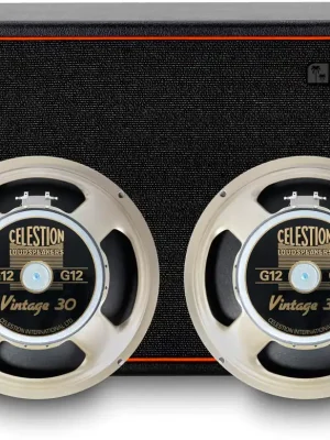 Palmer CAB 212 X V30 - Gitarren Lautsprecherbox mit Celestion Vintage 30 2 x 12, Closed-Back - Endet bald