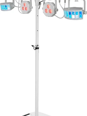 Neuzugang | EUROLITE Set LED KLS Laser Bar FX-Lichtset weiß + BPS-2 Boxenhochständer weiß