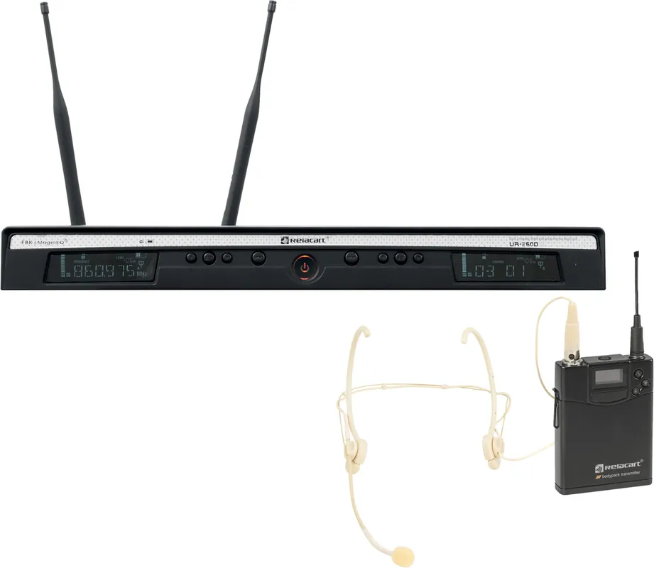 Angebot - RELACART Set UR-260D Bodypack mit HM-600S Headset