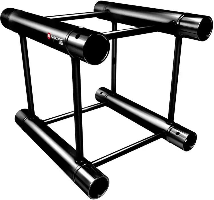 Rabatt | Naxpro-Truss FD 24 Strecke 25 cm RAL9005 - Schwarz - Seidenmatt -B-Stock-