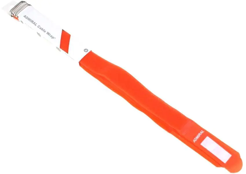 Top-Deal | Admiral Kabelbinder 38cm orange 5 Stück