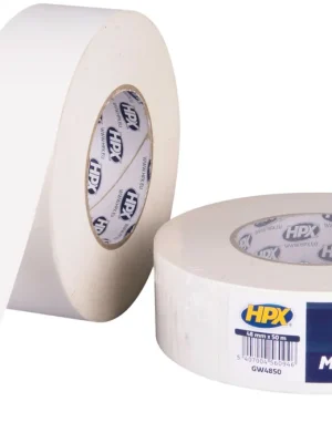 Vorteilspreis - HPX Gaffer Tape Mattweiß, 48 mm x 50 m