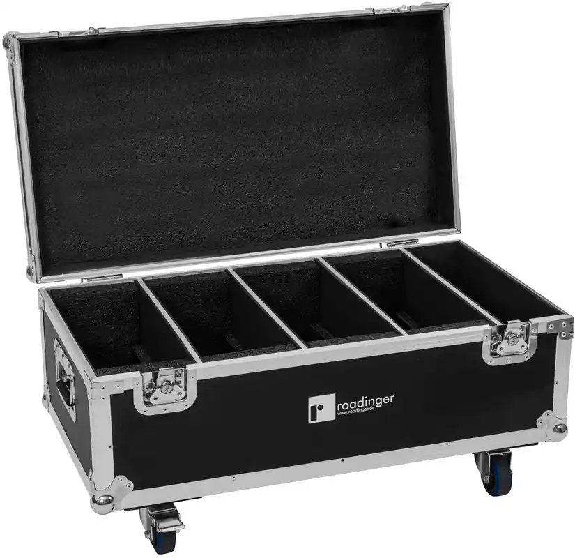 ROADINGER Flightcase 4x LED PLL-384 - Begrenztes Angebot