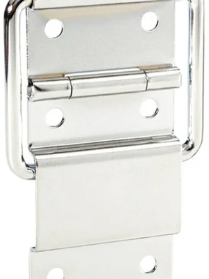 Adam Hall Hardware 2529 A - Feststellscharnier 4,2 mm Bohrungen, Chrom | Top-Preis