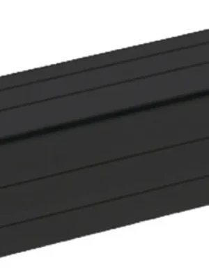 Schnell zugreifen | Adam Hall Hardware 6109 BLK - Aluwinkel Kantenschutz 22 x 22mm, schwarz eloxiert