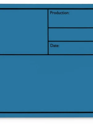 Adam Hall Hardware 88001 M BLUE - Beschriftungsschild Kunststoff, magnetisch 177 x127 mm, blau - Angebot