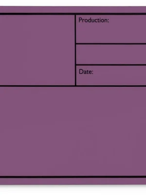 Jetzt zugreifen - Adam Hall Hardware 88001 M PURPLE - Beschriftungsschild Kunststoff, magnetisch 177 x127 mm, lila