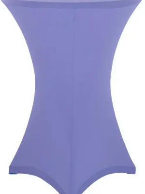 Herstellerpreis | Stehtisch Husse lavendel für 70 - 75 cm Durchmesser Stretch