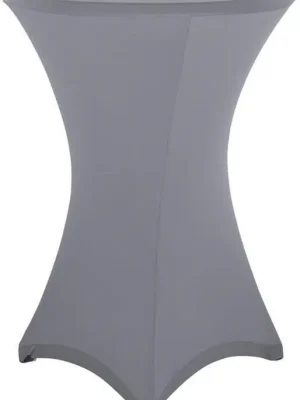 Online kaufen | Stehtisch Husse grau für 70 - 75 cm Durchmesser Stretch