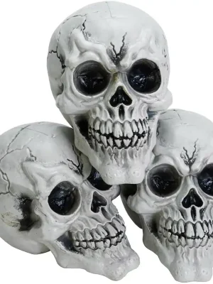 Aktionspreis - EUROPALMS Halloween Totenkopf, 3x