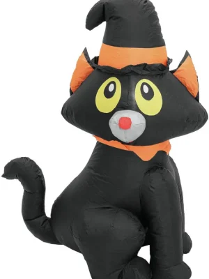 Topseller - EUROPALMS Halloween Aufblasbare Figur Katze, 122cm