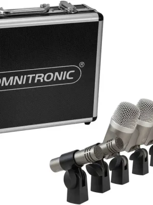 Neu verfügbar - OMNITRONIC MIC 77-7LMH MK2 Schlagzeug-Mikrofonset