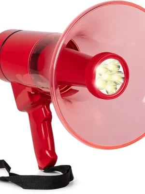 Markenqualität - Vonyx MEG050 Megaphon 50W mit LED-Licht