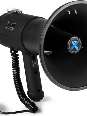 Vonyx MEG075 Megaphon 75W Mattschwarz - Hohe Qualität