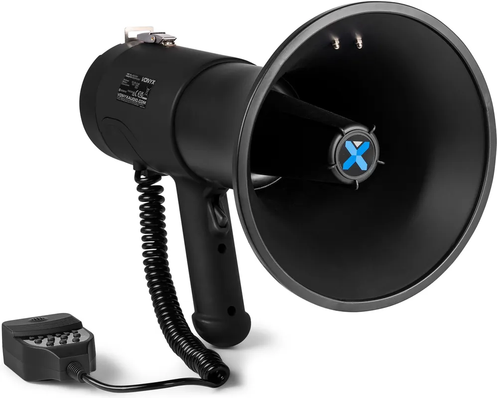 Vonyx MEG075 Megaphon 75W Mattschwarz - Hohe Qualität