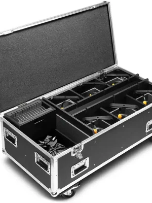 Bewährte Qualität - Cameo ZENIT® B60 CASE 6PC - Flightcase und Ladestation für 6 CLZB60
