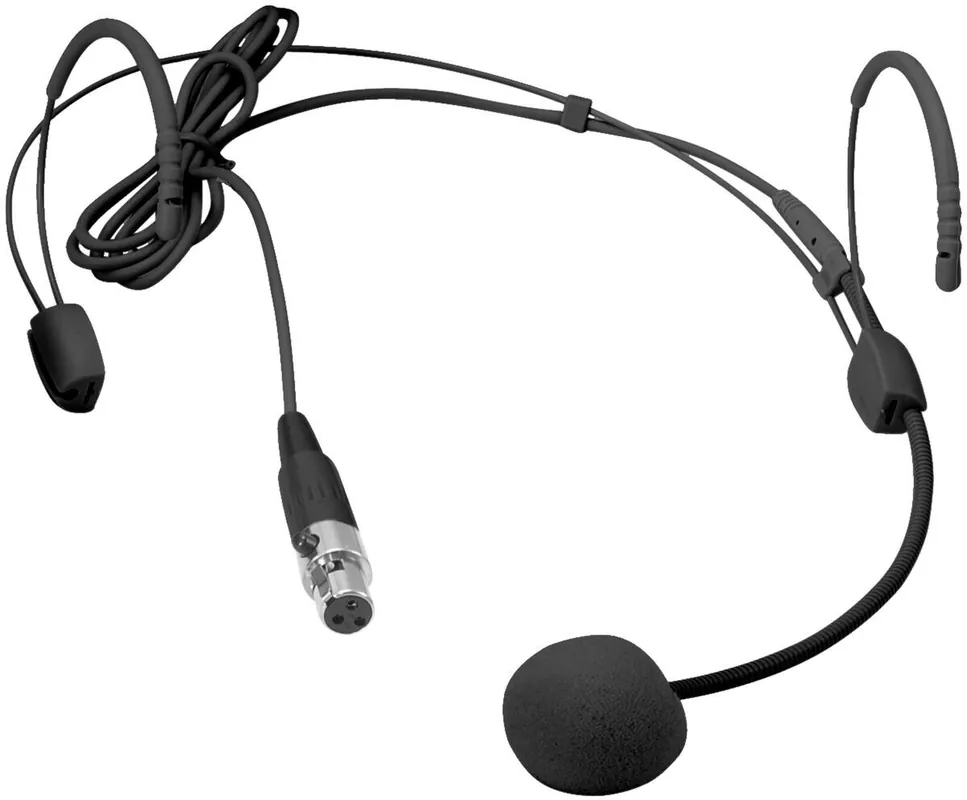 Rabatt | OMNITRONIC UHF-600 Kopfbügelmikrofon, schwarz