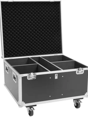 Mega-Angebot - ROADINGER Flightcase 4x THA-100F MK3 mit Rollen