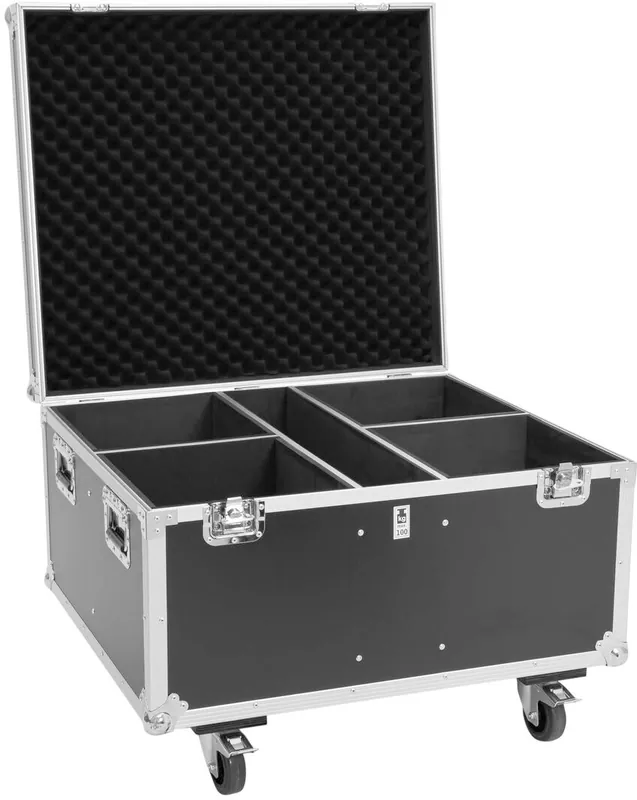 Mega-Angebot - ROADINGER Flightcase 4x THA-100F MK3 mit Rollen