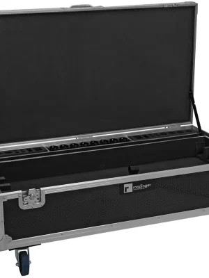 Kundenliebling - ROADINGER Flightcase 8x AKKU IP Pixel Tube 360° PRO CRMX mit Ladefunktion und Rollen