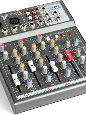 Sofort bestellen | Vonyx VMM-F401 4-Kanal-Musikmischpult -B-Stock-