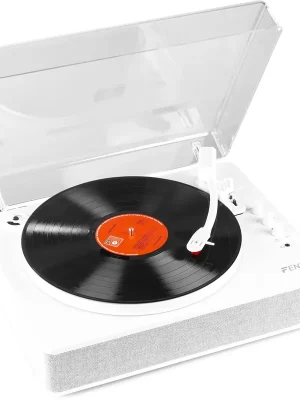 Einfache Rückgabe - Fenton RP162W Plattenspieler HQ BT Weiß -B-Stock-