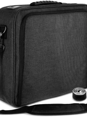 Hohe Qualität | Adam Hall 19" Parts ORGAFLEX® RACK BAG 03 - Gepolsterte Organizer-Tasche mit Klett-Fixierung
