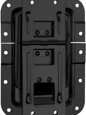 Extra-Rabatt - Adam Hall Hardware 270837 BLK - Deckelfeststeller groß, gekröpft, mit Scharnier