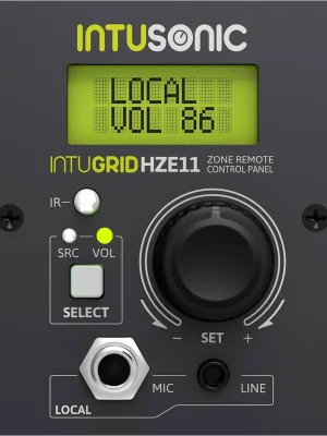 INTUSONIC HZE11 Zonen Fernbedienungspanel - Jetzt neu