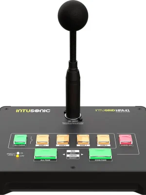 INTUSONIC HPA41 4-Zonen Sprechstelle | Hochwertig