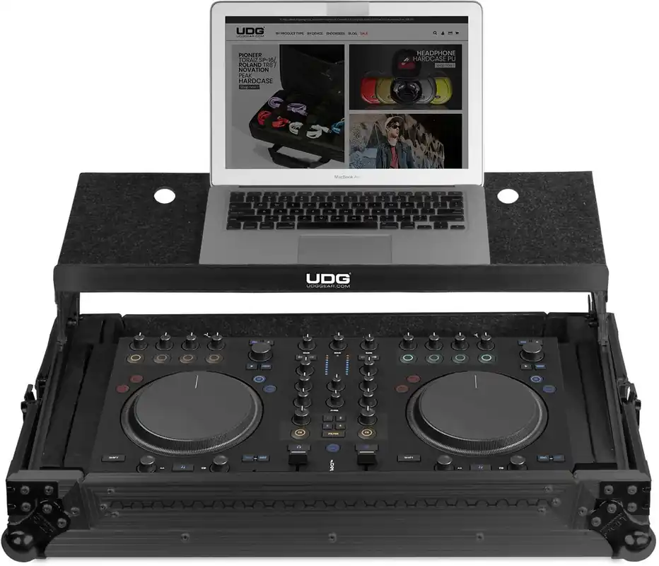 UDG Ultimate Flight Case Multi Format XL Schwarz MK3 Plus (Laptop-Ablage) | Geprüfte Qualität
