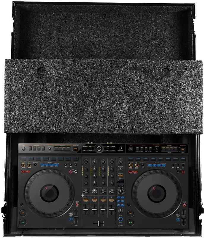 UDG Ultimate Flight Case AlphaTheta DDJ-GRV6 Schwarz Plus (Laptop-Ablage) - Neuzugang