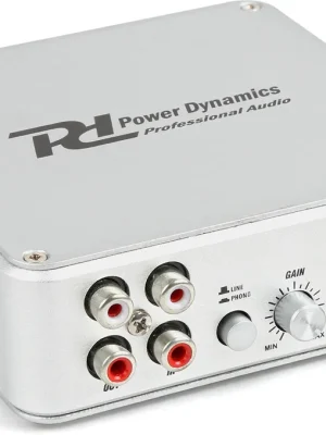 Power Dynamics PDX015 USB-Phono-Vorverstärker mit Software -B-Stock- | Direkt bestellen