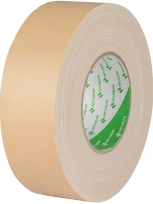 NICHIBAN Gaffer-Klebeband 1200 Beige Beige – 50 mm / 50 m | Abverkauf