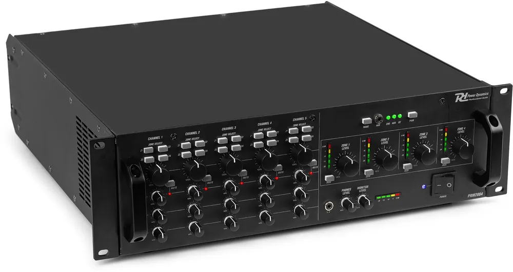 Power Dynamics PAM2004 4-Zonen Matrix-Verstärker 4x 200W -B-Stock- | Sonderangebot