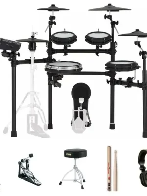 Roland TD-513 V-DRUMS Bundle Complet - X-HP1 + VIC5A + HP600D + HH205 + HT130 | Kostenlose Rückgabe