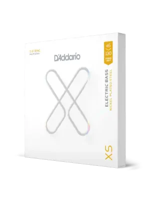Top bewertet - D‘addario 45-130 Hybrid Light, Multiscale Coated Bass Strings - 5-saiten-set