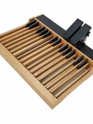 Viscount MIDI Bass Pedal 30 Light Oak 4 - Brandneu