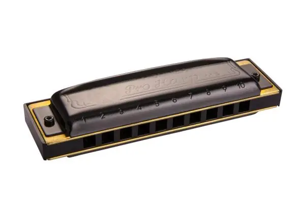 Hohner 562/20 MS Harmo Pro Harp A - Premium-Qualität