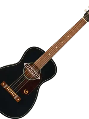 Neu im Sortiment | Gretsch Jim Dandy Deltoluxe Parlor - black top semi gloss