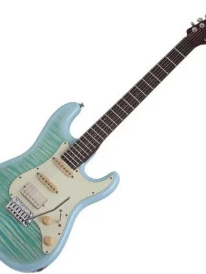 Abverkauf | Schecter Nick Johnston Flame Top Nitro USA - atomic ice