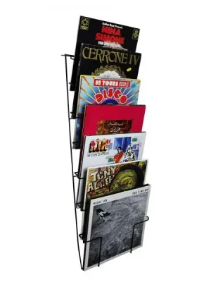 Neu gelistet - Enova hifi Support mural 60 vinyles Noir- Vwm 60 BL
