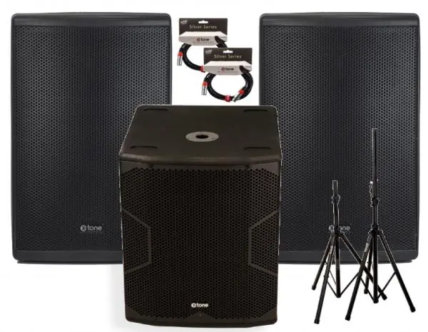 Letzte Chance - X-tone Pack Xts-12 + Caisson + cables
