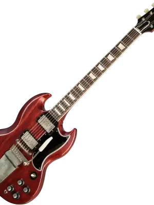 Zertifiziert | Gibson Custom Shop 1964 SG Standard Reissue W/ Maestro Vibrola - vos cherry red