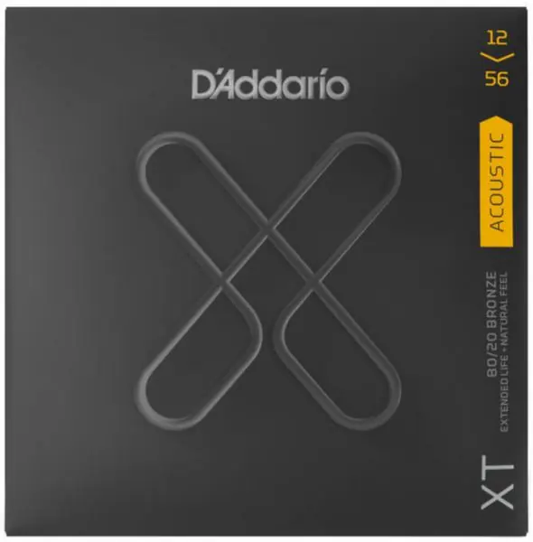 Nur noch heute - D‘addario XTABR1256 Acoustic Guitar 6-String Set 80/20 Bronze 12-56 - saitensätze